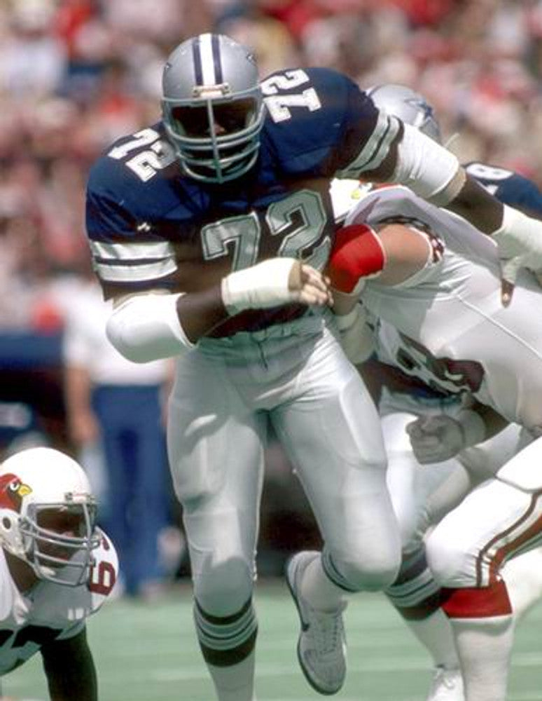 Dallas Cowboys Ed Too Tall Jones NFL jersey front view