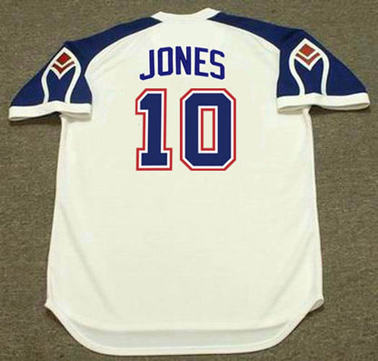 Atlanta Braves Chipper Jones 1970s MLB jersey front view