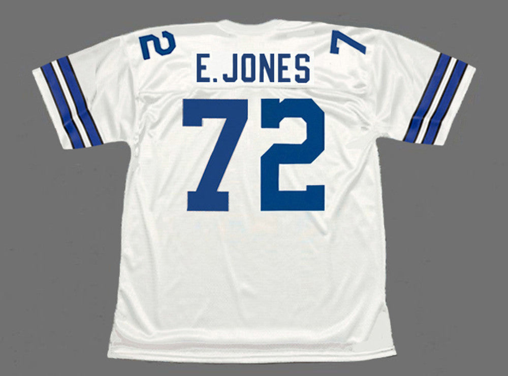 Dallas Cowboys Ed Too Tall Jones NFL jersey front view