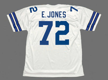 Dallas Cowboys Ed Too Tall Jones NFL jersey front view