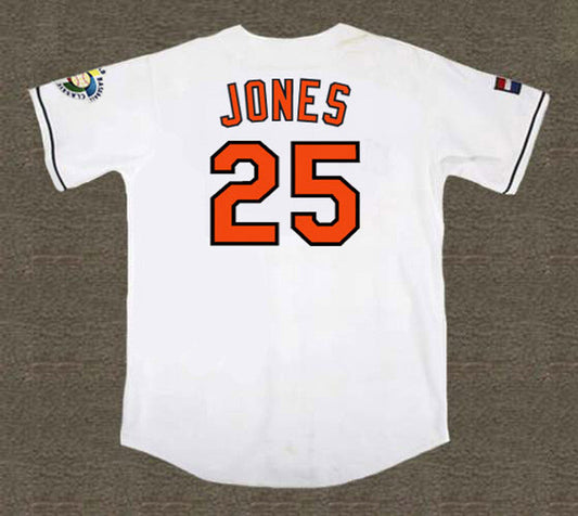 Andruw Jones 2006 Netherlands Wbc Throwback Baseball Jersey jersey front view