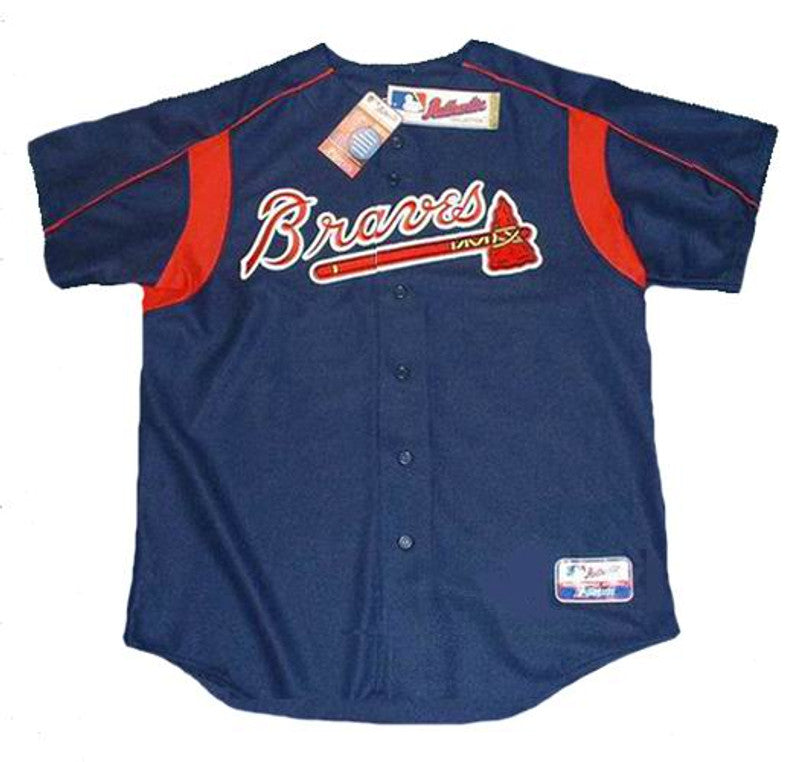 Atlanta Braves Name Number MLB jersey front view