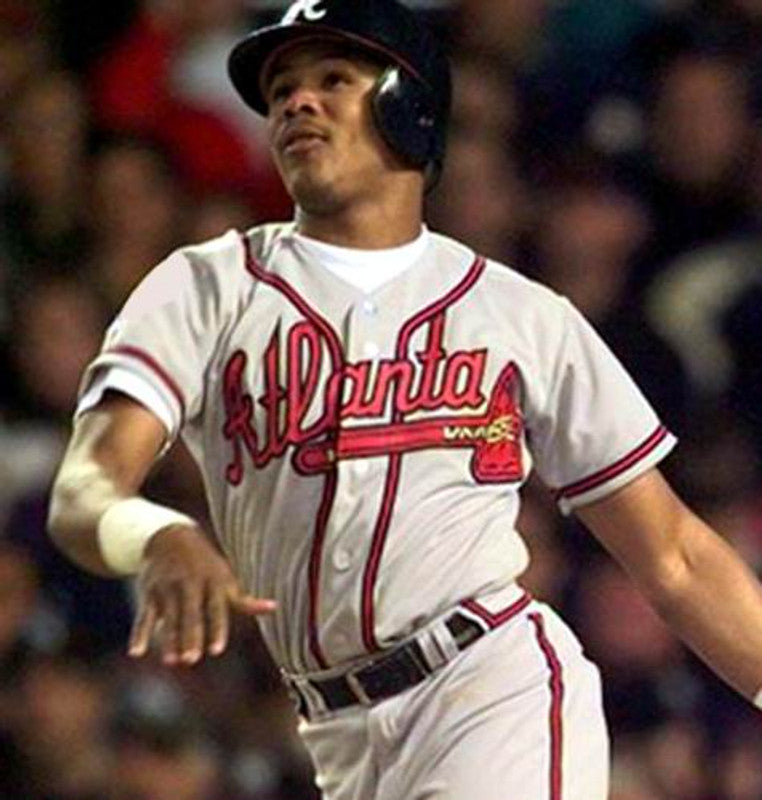 AJ AB 1999 Away Throwback Baseball Stitched Jersey, Vintage Baseball Jersey, Retro Sewn Jersey