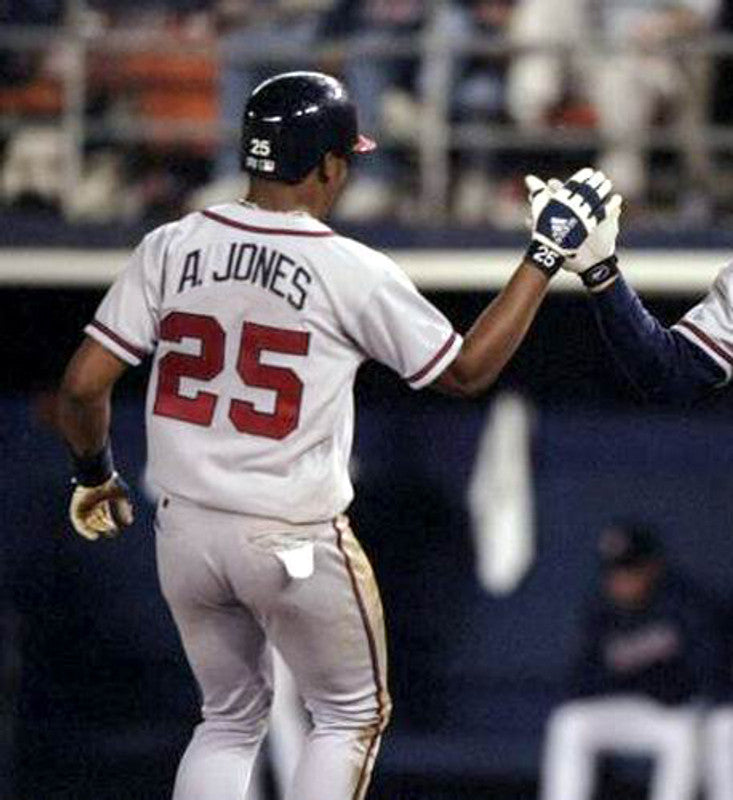 AJ AB 1999 Away Throwback Baseball Stitched Jersey, Vintage Baseball Jersey, Retro Sewn Jersey