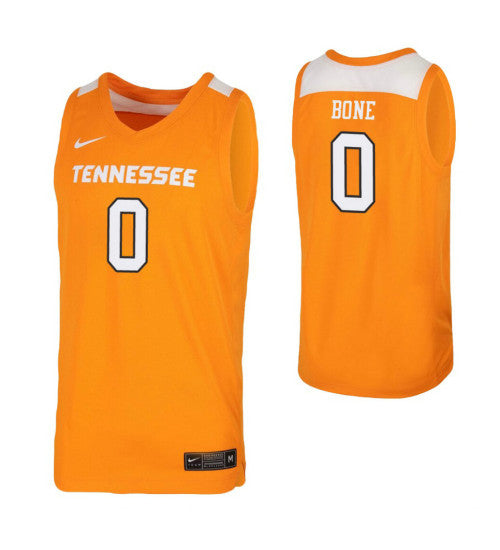 Jordan Bone College Basketball Jersey Tennessee Orange Tennessee Volunteers stitched retro jersey