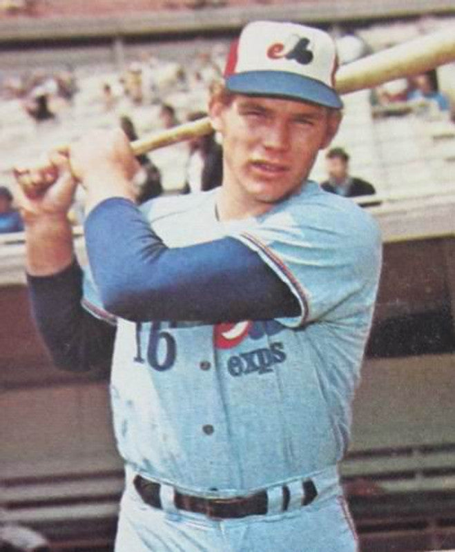 Montreal Expos Mike Jorgensen Cooperstown MLB jersey front view