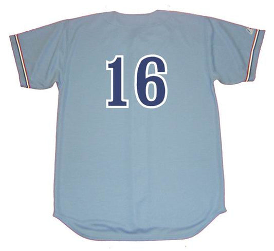 Montreal Expos Mike Jorgensen Cooperstown MLB jersey front view