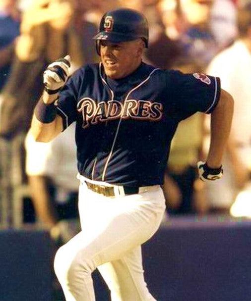 San Diego Padres Wally Joyner Cooperstown MLB jersey front view