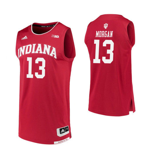 Indiana Hoosiers Juwan Morgan College Basketball Jersey Crimson | Stitched Jersey RTJS 4060