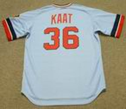 Minnesota Twins Jim Kaat Cooperstown MLB jersey front view