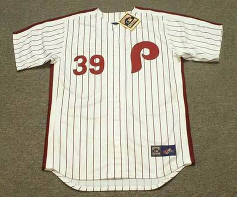 Philadelphia Phillies Jim Kaat Cooperstown MLB jersey front view