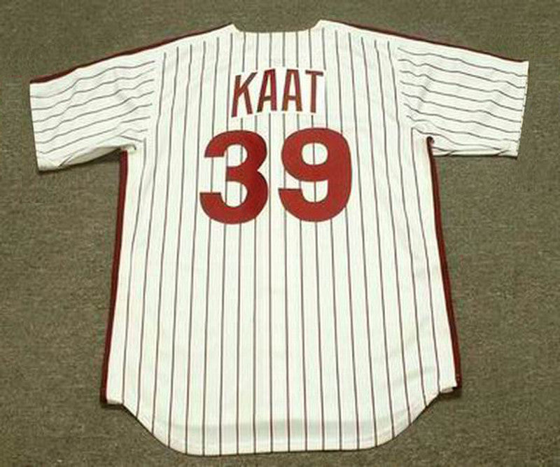 Philadelphia Phillies Jim Kaat Cooperstown MLB jersey front view
