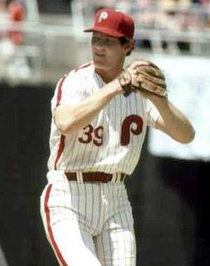 Philadelphia Phillies Jim Kaat Cooperstown MLB jersey front view