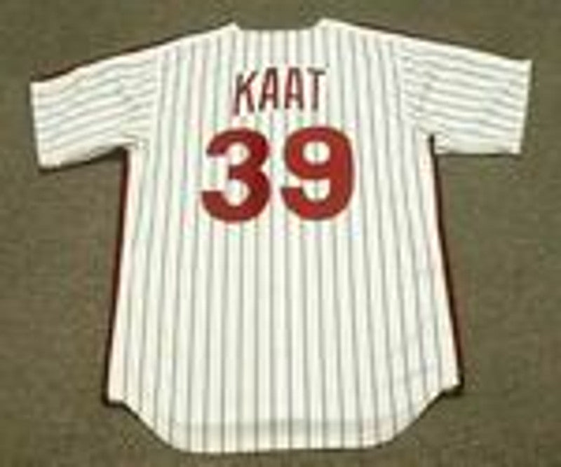 Philadelphia Phillies Jim Kaat Cooperstown MLB jersey front view