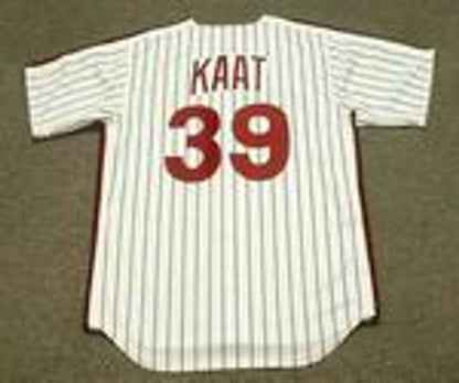 Philadelphia Phillies Jim Kaat Cooperstown MLB jersey front view
