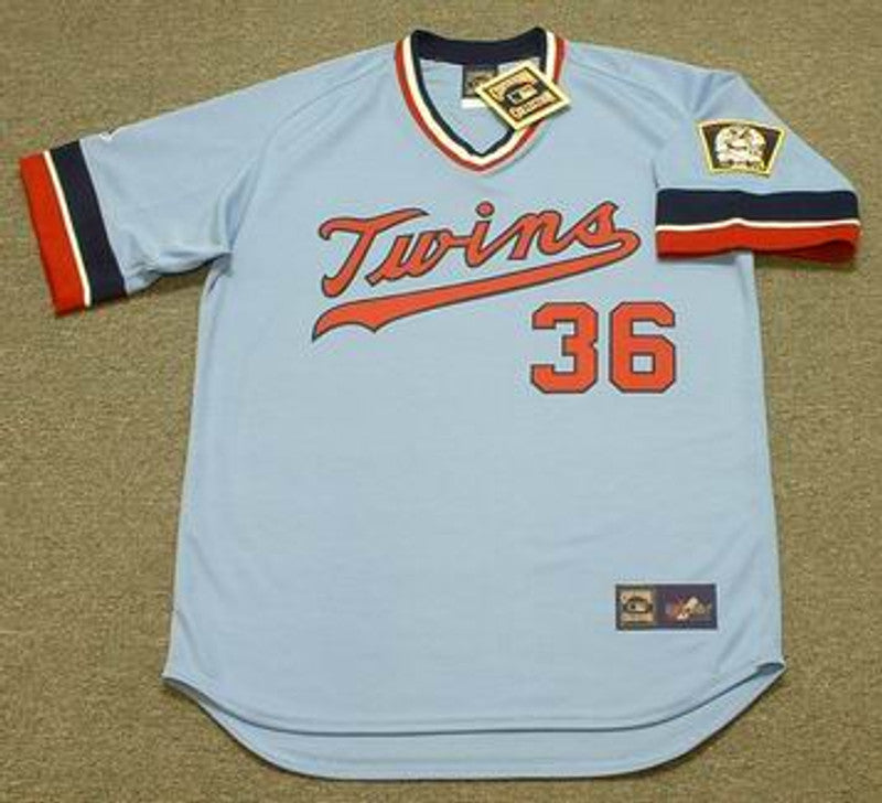Minnesota Twins Jim Kaat Cooperstown MLB jersey front view