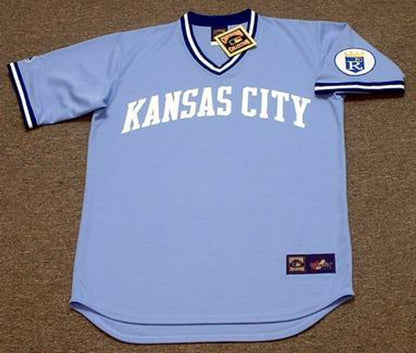 Kansas City Royals Amos Otis MLB jersey front view