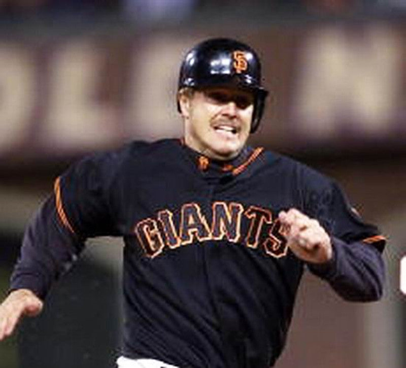 JK SFG 2001 Throwback Baseball Stitched Jersey, Vintage Baseball Jersey, Retro Sewn Jersey