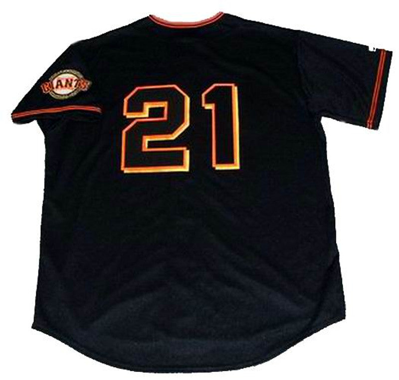 JK SFG 2001 Throwback Baseball Stitched Jersey, Vintage Baseball Jersey, Retro Sewn Jersey