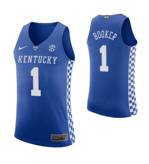 Devin Booker Kentucky Wildcats Royal College Basketball Jersey stitched basketball jersey for game day fanwear