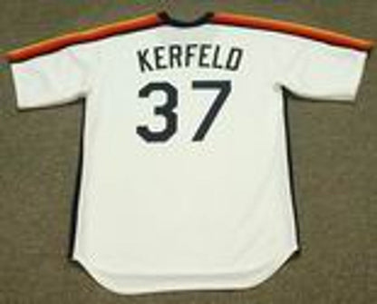 Houston Astros Charlie Kerfeld Cooperstown MLB jersey front view