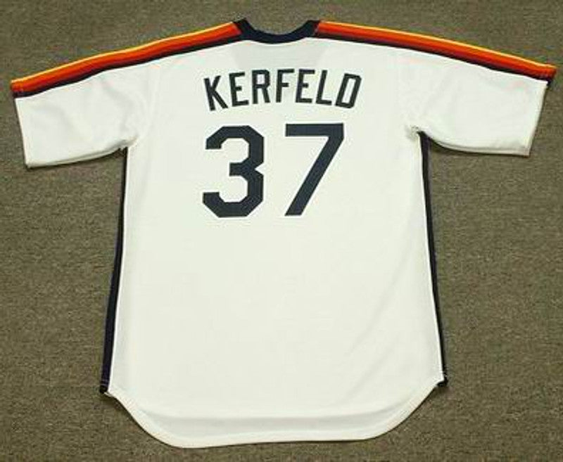 Houston Astros Charlie Kerfeld Cooperstown MLB jersey front view