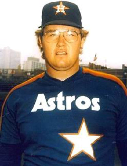 Houston Astros Charlie Kerfeld Cooperstown MLB jersey front view