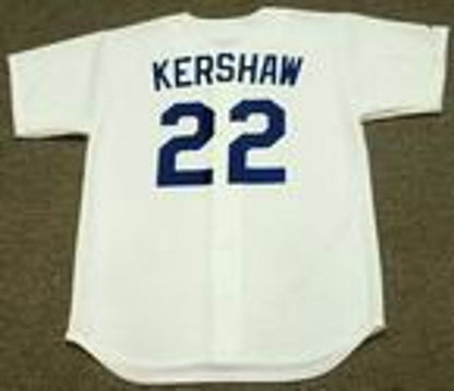 Los Angeles Dodgers Clayton Kershaw MLB jersey front view