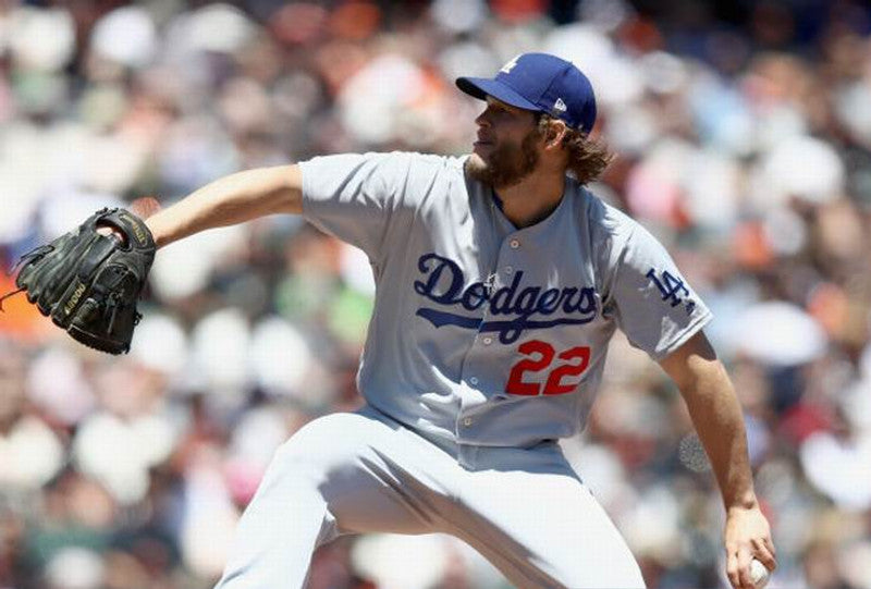 Los Angeles Dodgers Clayton Kershaw MLB jersey front view