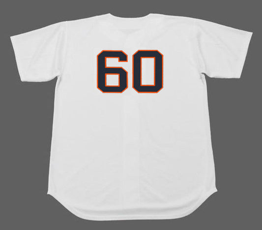 Dallas Keuchel Houston Colt 45S 1960S Throwback Home Baseball Stitched Jersey jersey front view