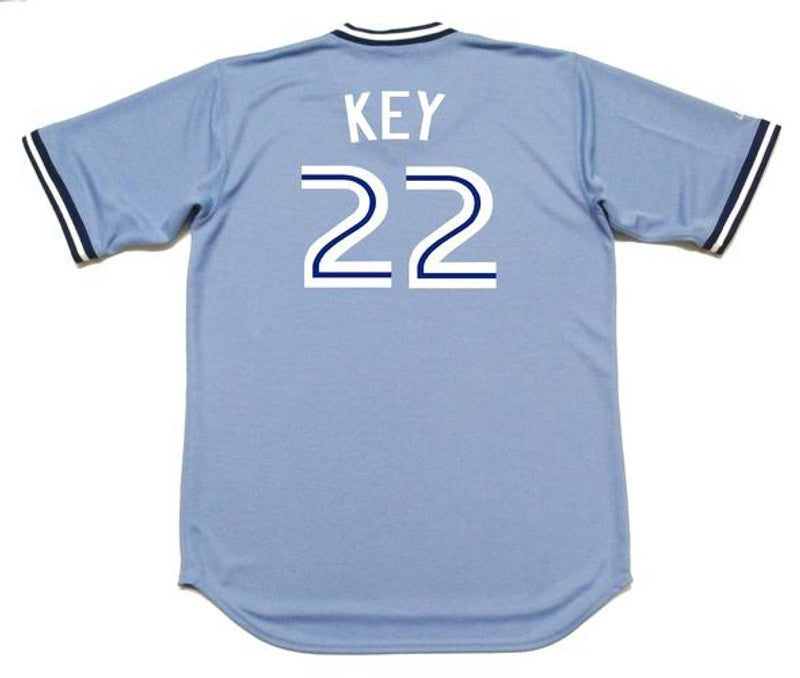 Toronto Blue Jays Jimmy Key Cooperstown MLB jersey front view
