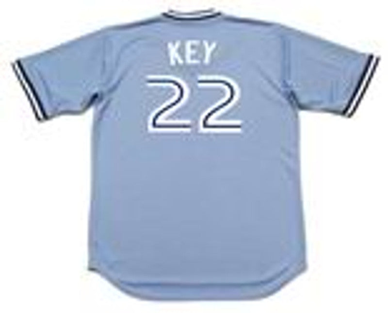 Toronto Blue Jays Jimmy Key Cooperstown MLB jersey front view