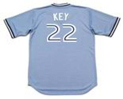 Toronto Blue Jays Jimmy Key Cooperstown MLB jersey front view