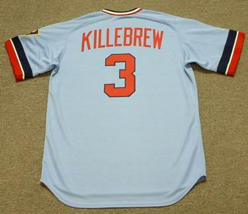 Minnesota Twins Harmon Killebrew Cooperstown MLB jersey front view