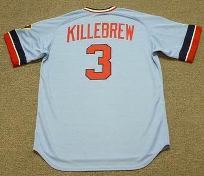 Minnesota Twins Harmon Killebrew Cooperstown MLB jersey front view