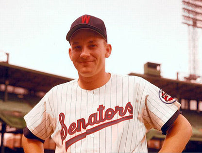 Harmon Killebrew Washington Senators 1960 Throwback Baseball Jersey jersey front view