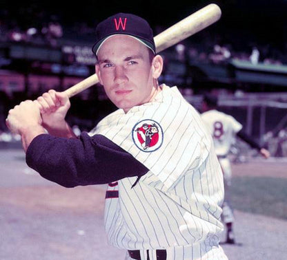 Harmon Killebrew Washington Senators 1960 Throwback Baseball Jersey jersey front view