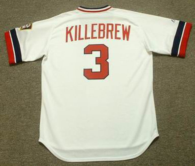 Minnesota Twins Harmon Killebrew Cooperstown MLB jersey front view