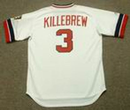 Minnesota Twins Harmon Killebrew Cooperstown MLB jersey front view