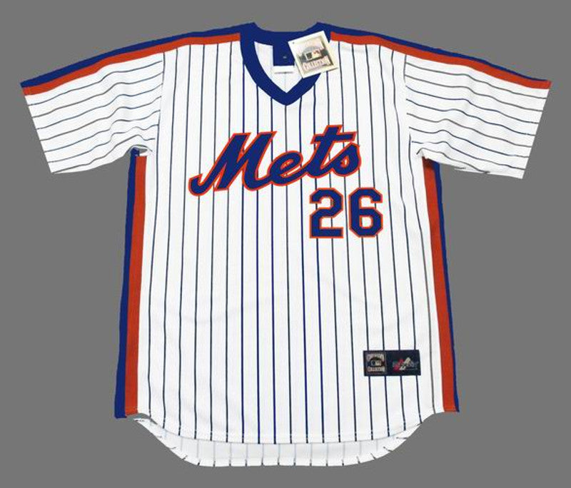 DK NYM 1983 Cooperstown Home Baseball Stitched Jersey, Vintage Baseball Jersey, Retro Sewn Jersey