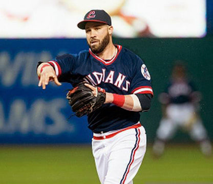 Cleveland Indians Jason Kipnis 1970s Cooperstown MLB jersey front view