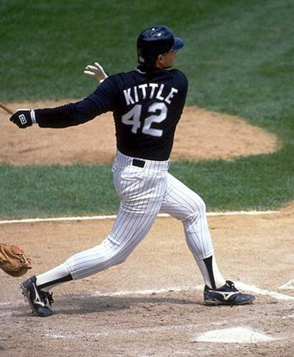 Chicago White Sox Ron Kittle MLB jersey front view