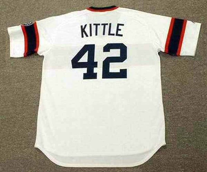 Chicago White Sox Ron Kittle MLB jersey front view