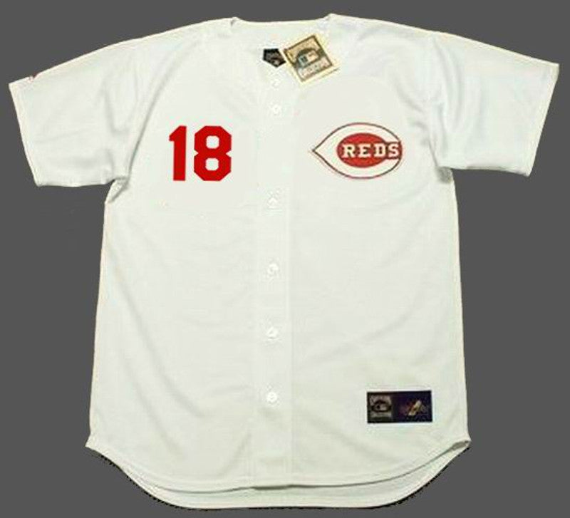 Cincinnati Reds Ted Kluszewski Cooperstown MLB jersey front view