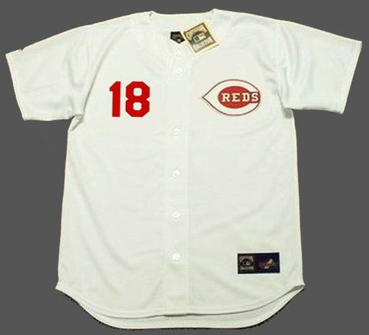 Cincinnati Reds Ted Kluszewski Cooperstown MLB jersey front view