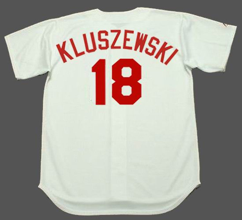 Cincinnati Reds Ted Kluszewski Cooperstown MLB jersey front view