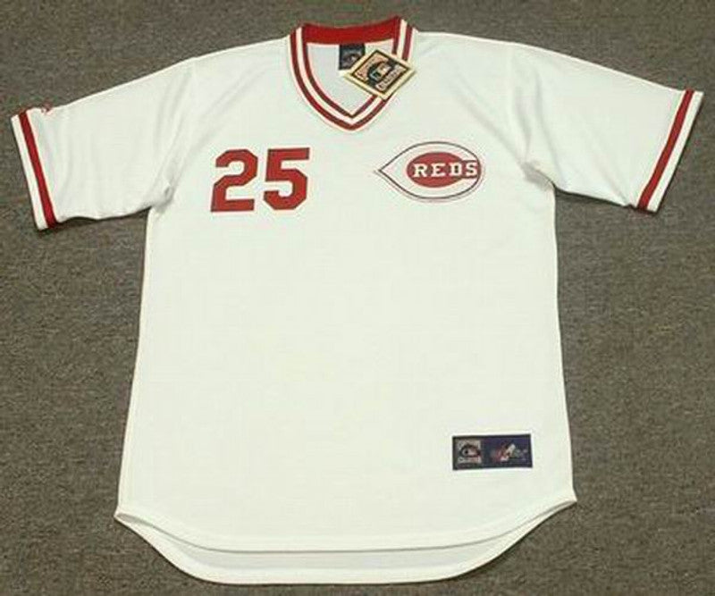 Cincinnati Reds Ray Knight Cooperstown MLB jersey front view