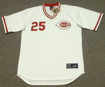 Cincinnati Reds Ray Knight Cooperstown MLB jersey front view