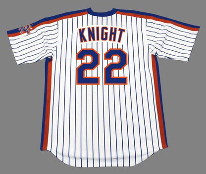 New York Mets Ray Knight Cooperstown MLB jersey front view
