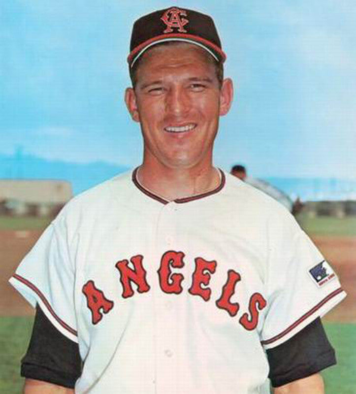 Bobby Knoop California Angels 1969 Cooperstown Home Baseball Stitched Jersey jersey front view